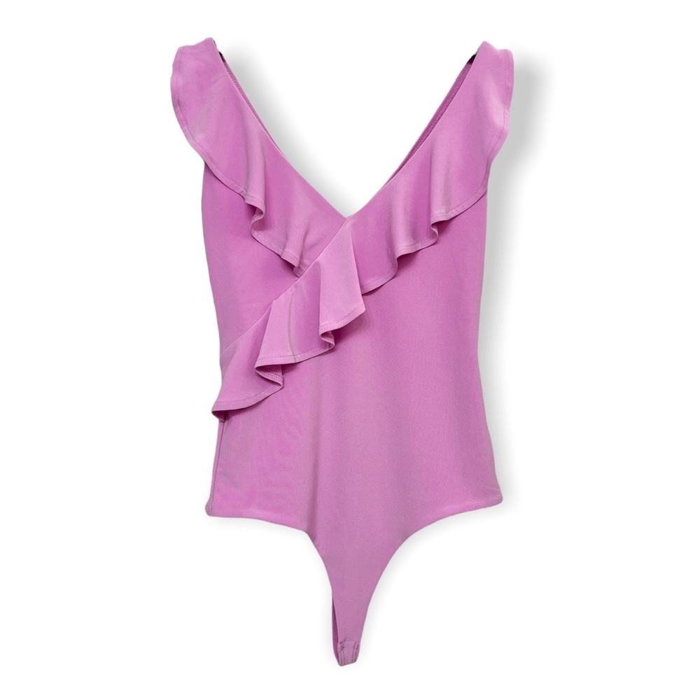 Leith Lily Ruffle Bodysuit - Picture 1 of 6